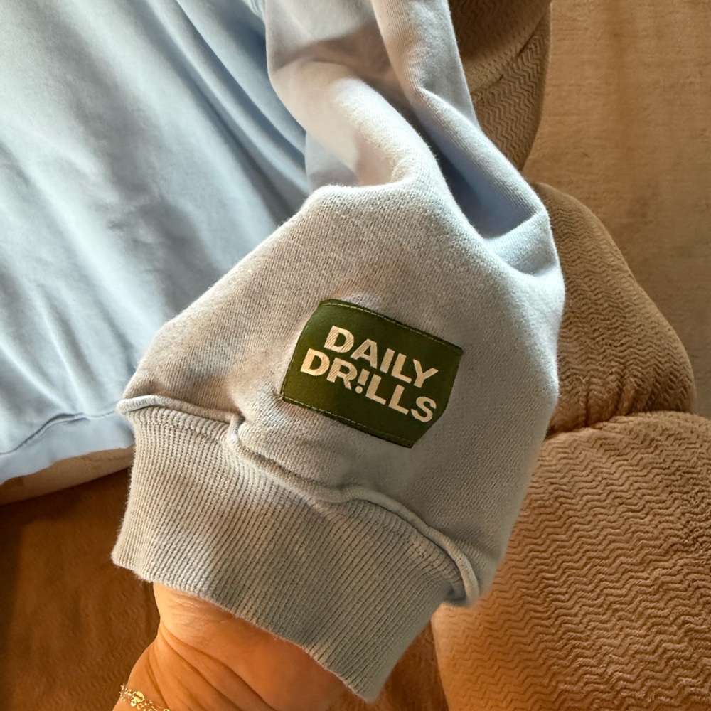 Daily Drills Blue Crewneck